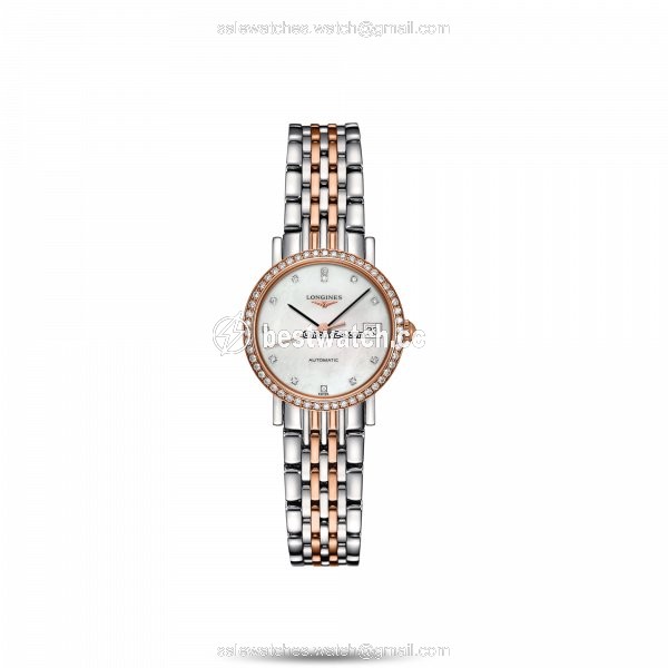 Longines Elegant Womens watch Automatic Gold Steel L4.309.5.88.7