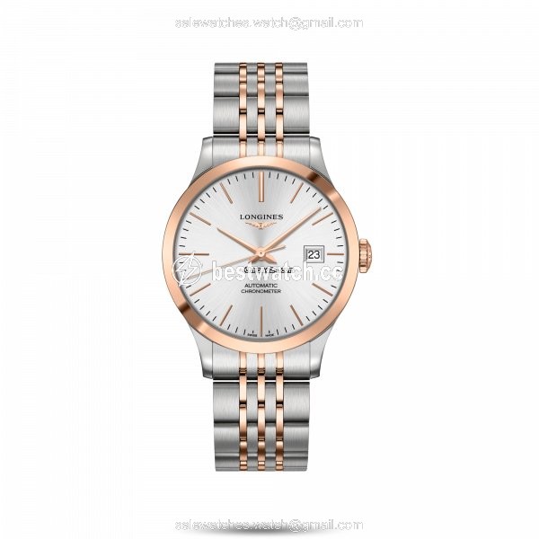 Longines Record Womens watch Automatic Gold Steel L2.820.5.72.7