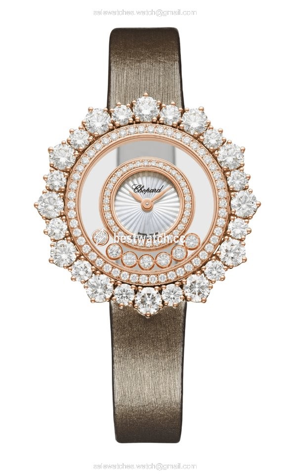 Chopard Happy Diamonds Womens watch Quartz Rose gold 209436-5002