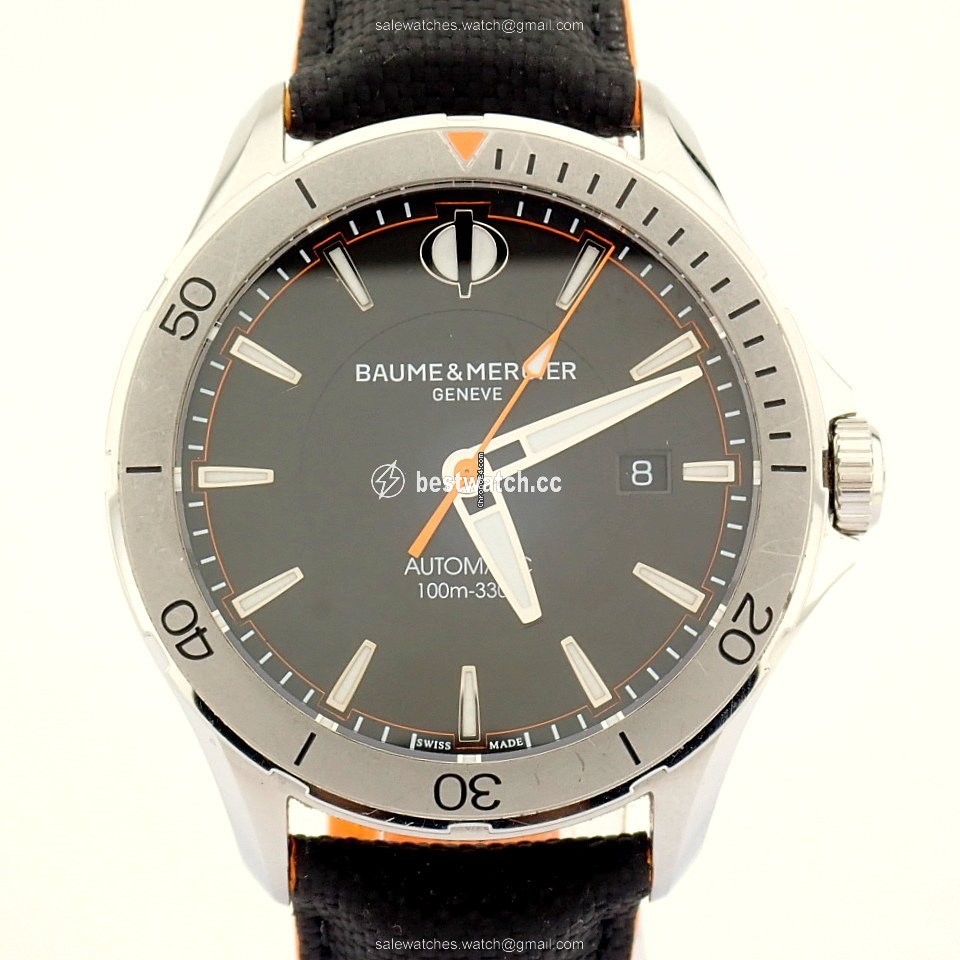 Baume & Mercier Clifton Mens watch Unisex Automatic Steel Clifton Club