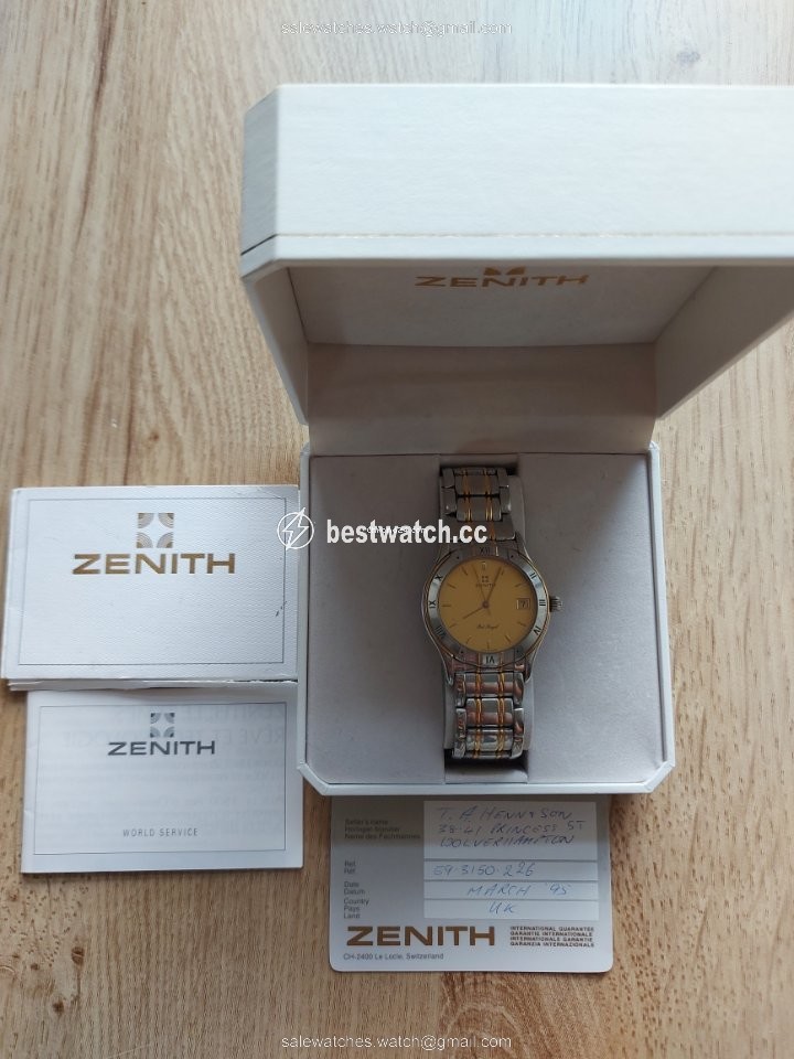 Zenith Port Royal Mens watch Unisex Quartz 59.3150.226