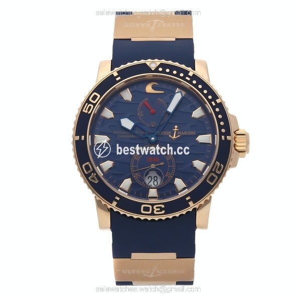 Ulysse Nardin Mens watch Unisex Automatic Rose gold 266-36LE-3A