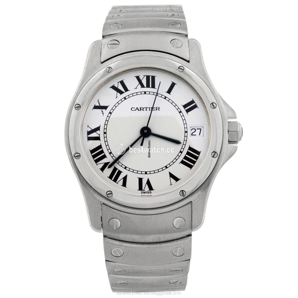 Cartier Santos Mens watch Unisex Automatic Steel W20026K1