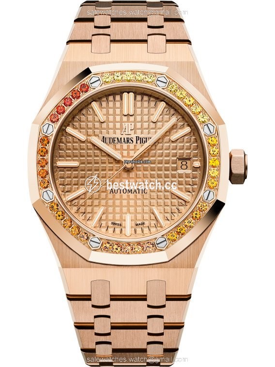 Audemars Piguet Royal Oak Lady Womens watch Automatic Rose gold 15451OR.YY.1256OR.01