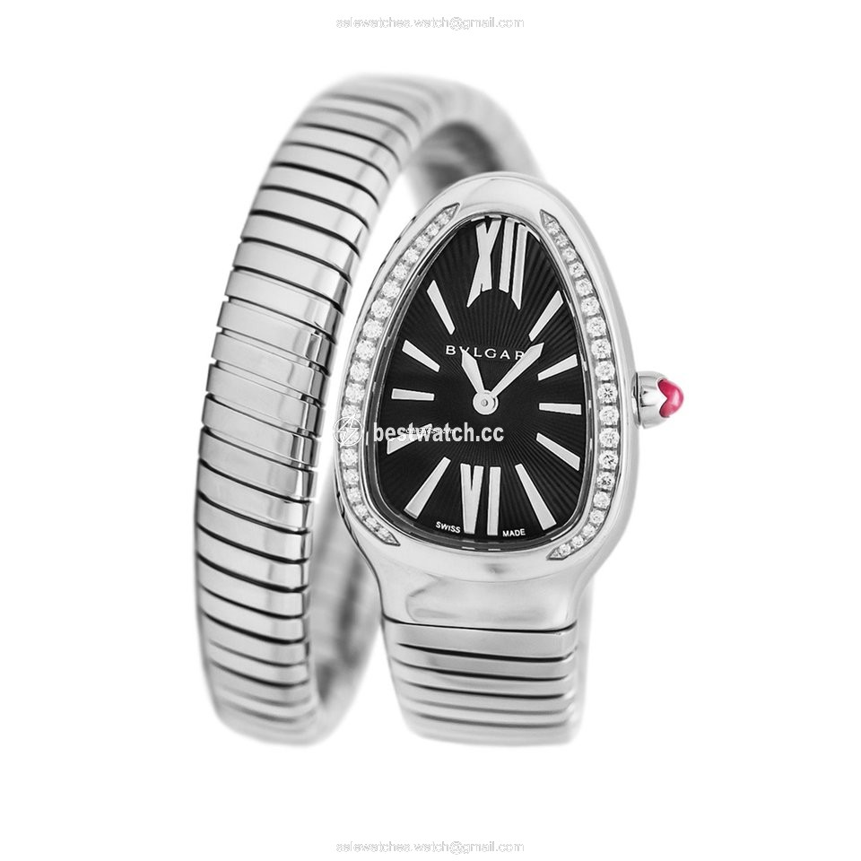 Bulgari Serpenti Womens watch Quartz Steel 103434 SP35C3SDS.1T