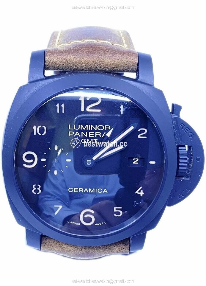 Panerai Luminor 1950 3 Days GMT Automatic Mens watch Unisex Automatic Ceramic GMT PAM00441