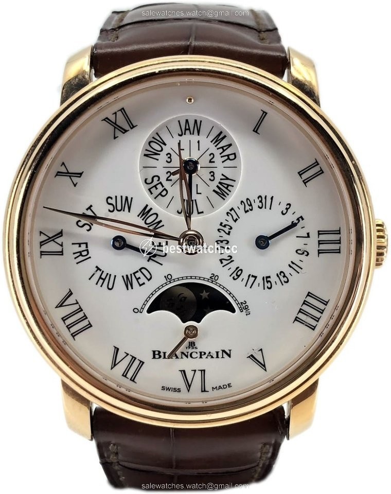 Blancpain Villeret Mens watch Unisex Automatic Red gold 6659-3631-55B