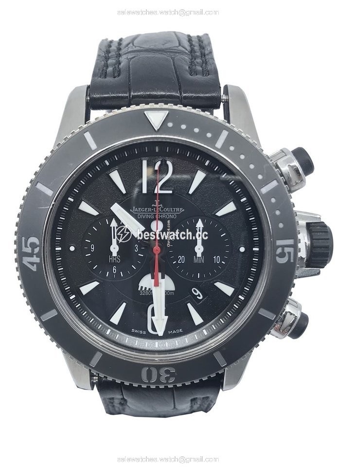 Jaeger-LeCoultre Master Compressor Diving Chronograph GMT Navy SEALs Mens watch Unisex Automatic Titanium Q178T470