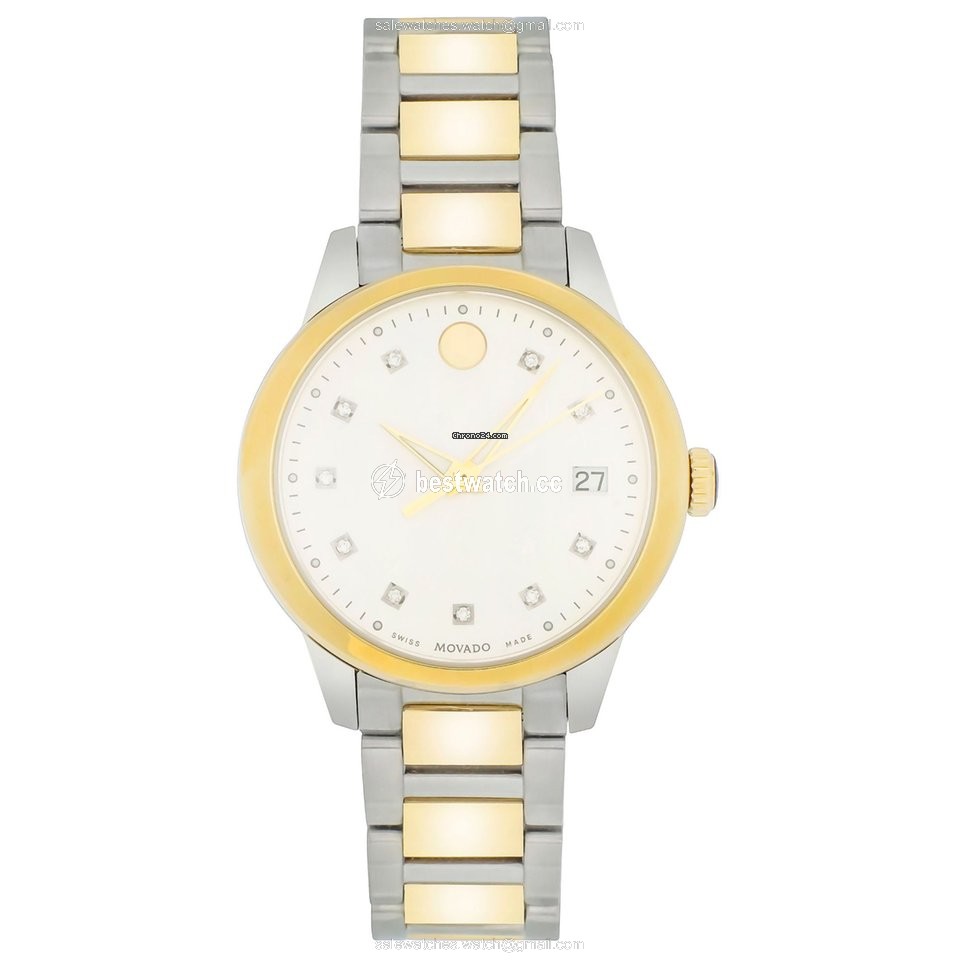 Movado Womens watch Quartz Gold Steel 0607399