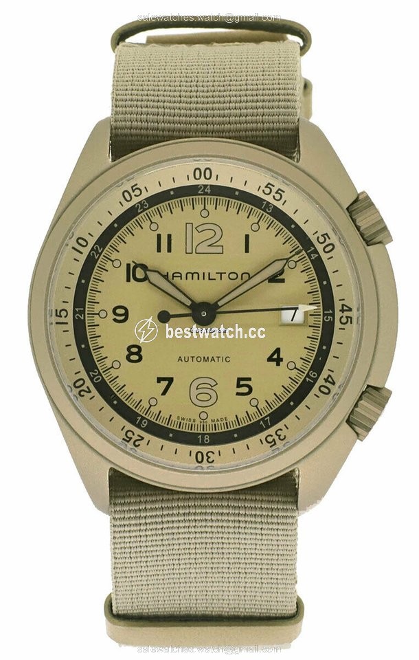 Hamilton Khaki Pilot Pioneer Automatic Aluminum H80435895 H80435895