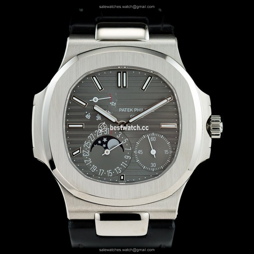 Patek Philippe Nautilus Mens watch Unisex Automatic White gold 5712G-001