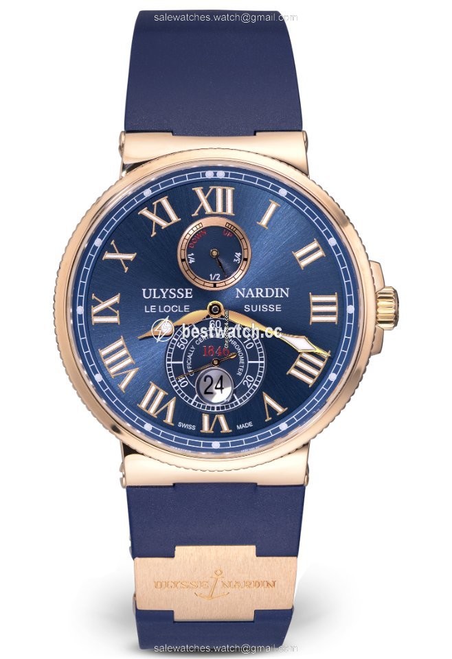 Ulysse Nardin Marine Chronometer 43mm Mens watch Unisex Automatic Rose gold 266-67-3 43