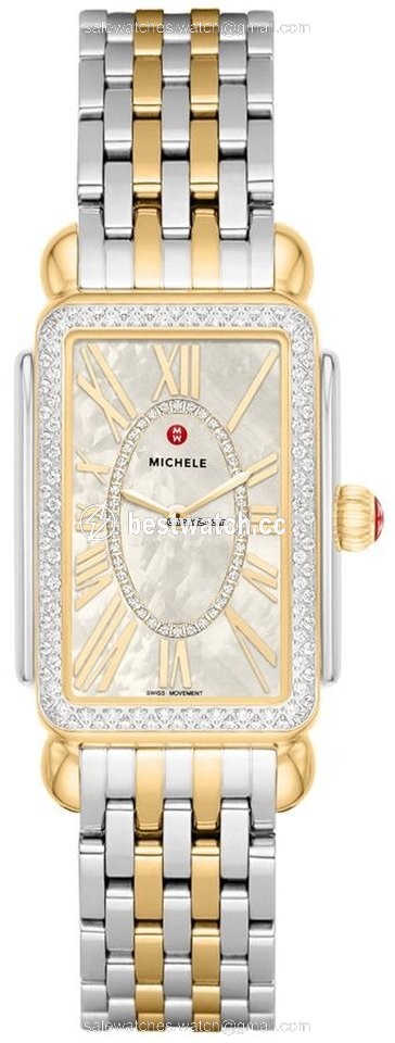Michele Deco Womens watch Quartz Steel MWW06E000143