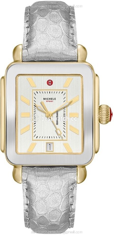 Michele Deco Womens watch Quartz Yellow gold MWW06K000038