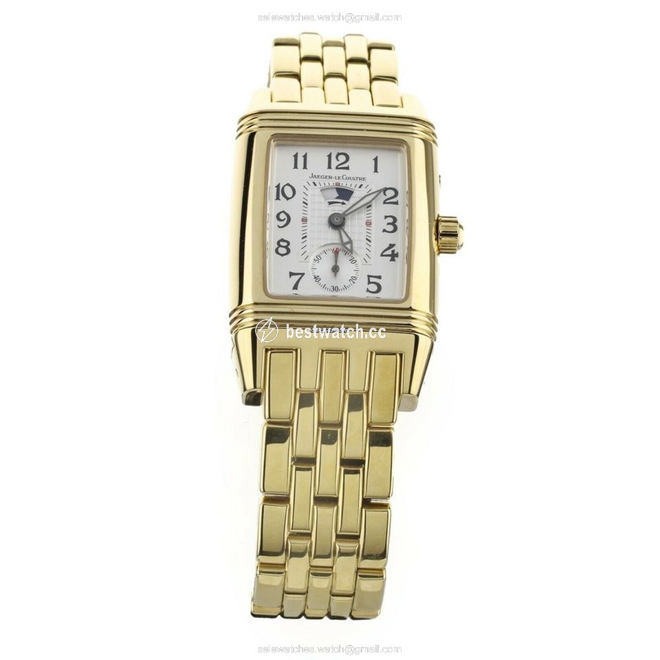 Jaeger-LeCoultre Reverso Duetto Womens watch Manual winding Yellow gold 296.1.74