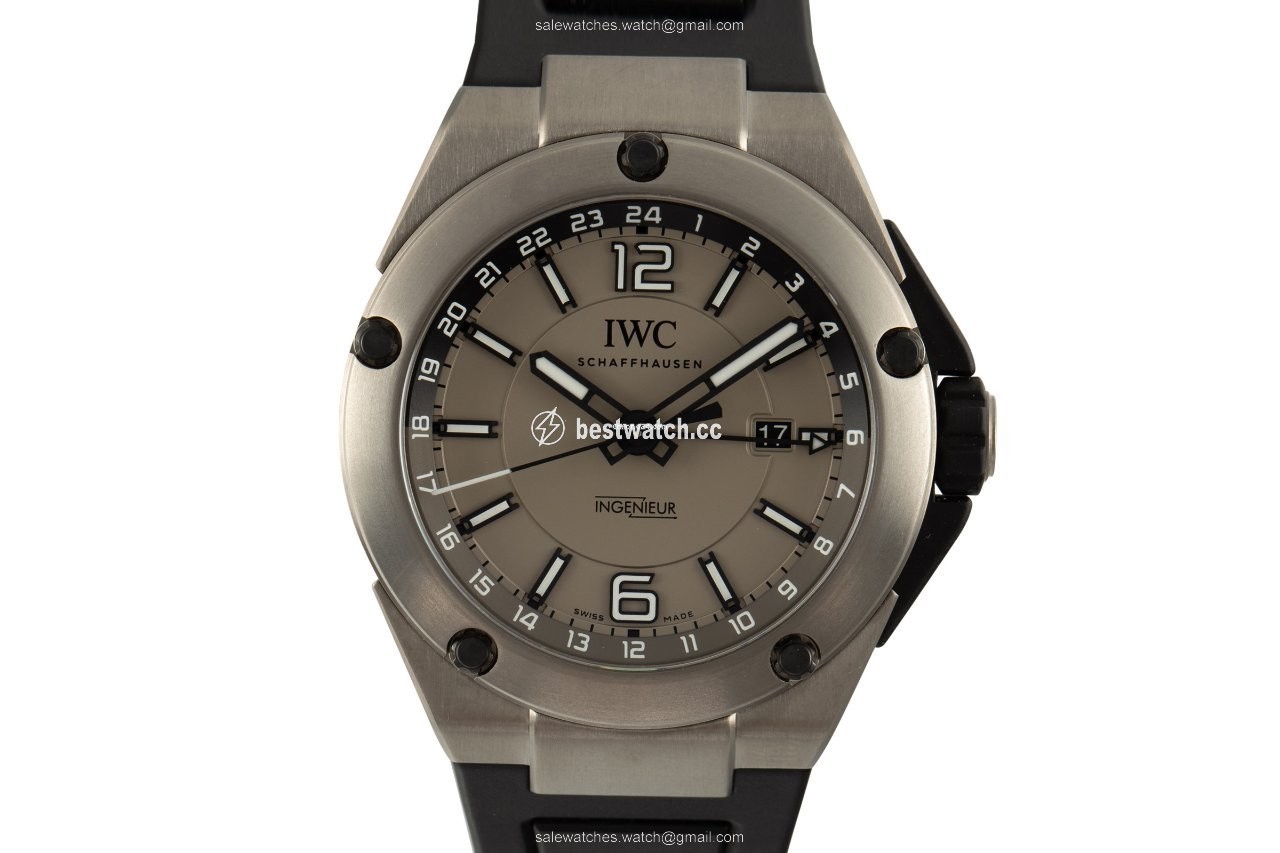 IWC Ingenieur Dual Time Mens watch Unisex Automatic Titanium IW326403