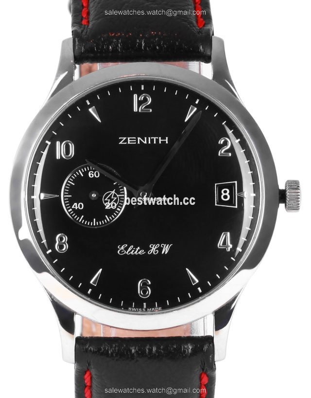 Zenith Elite Mens watch Unisex Manual winding Steel 01.1125.650
