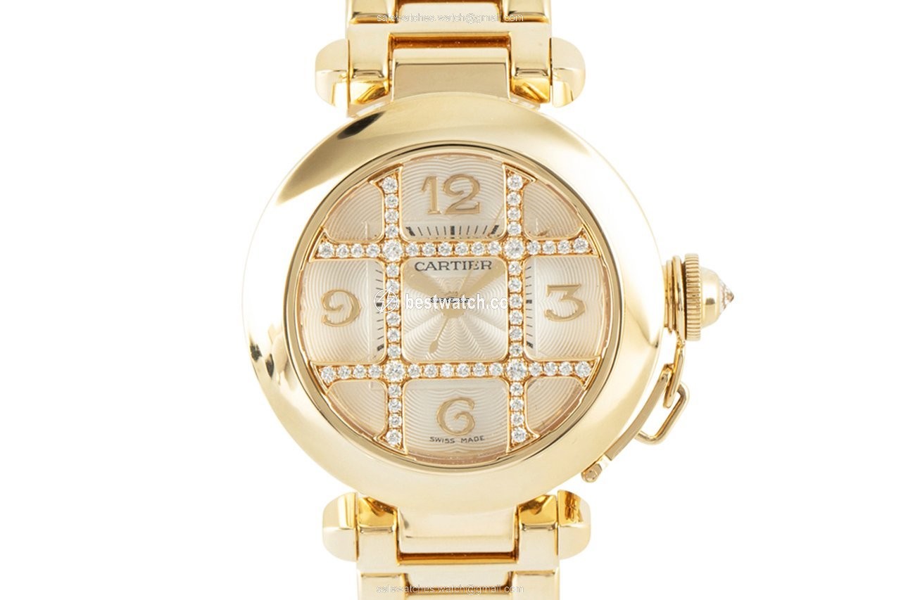 Cartier Pasha Womens watch Automatic Yellow gold 2399