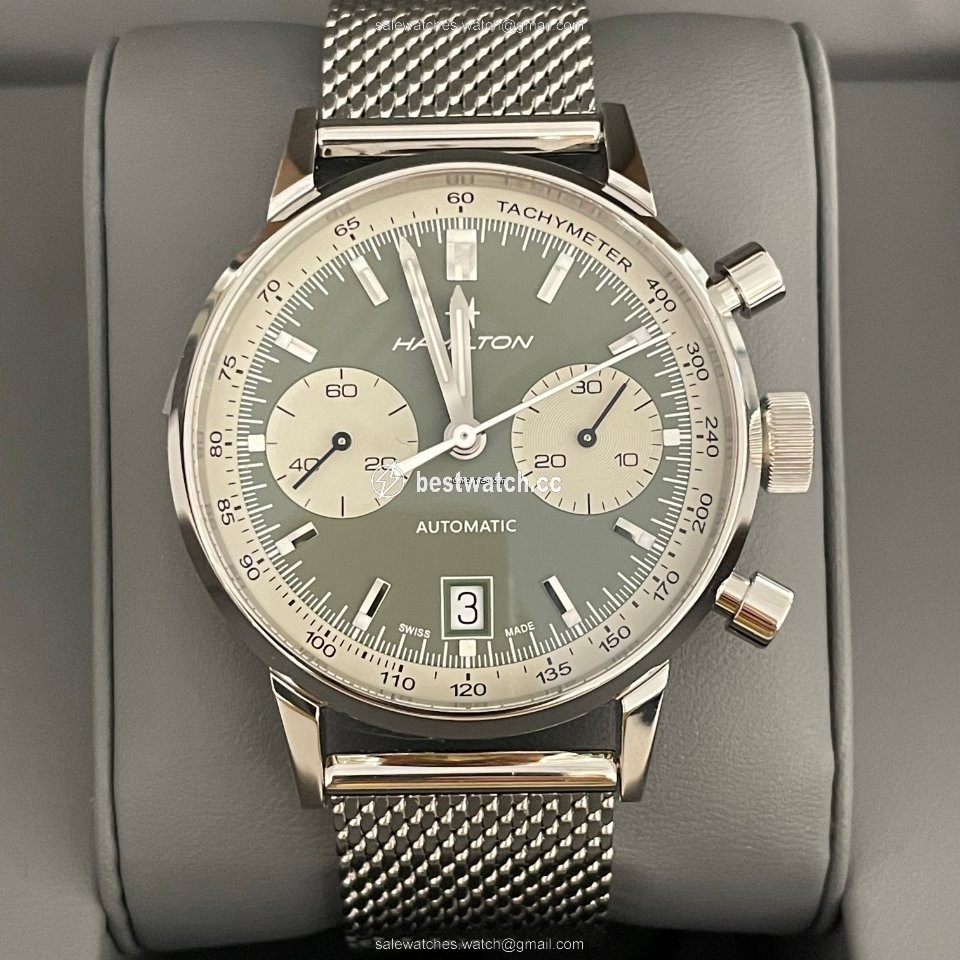 Hamilton Intra-Matic Mens watch Unisex Automatic Steel H38416160