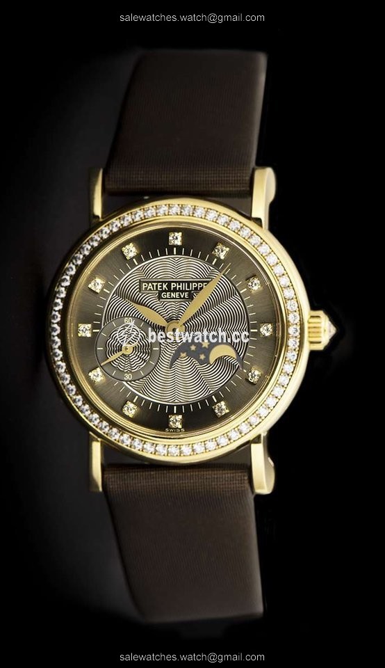 Patek Philippe Calatrava Womens watch Manual winding Yellow gold 4858J-010