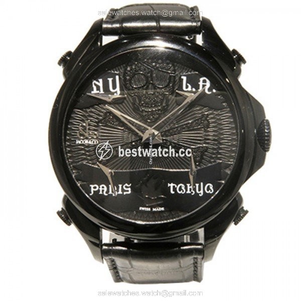 Jacob & Co. Quartz Steel JC-BPLPRBKD