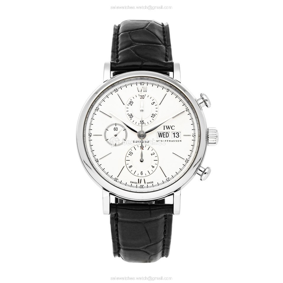 IWC Portofino Chronograph Mens watch Unisex Automatic Steel IW3910-01