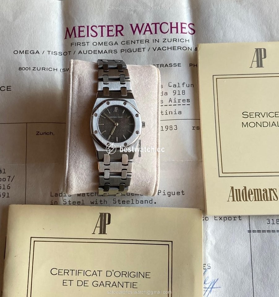 Audemars Piguet Royal Oak Lady Womens watch Quartz Steel 6007ST