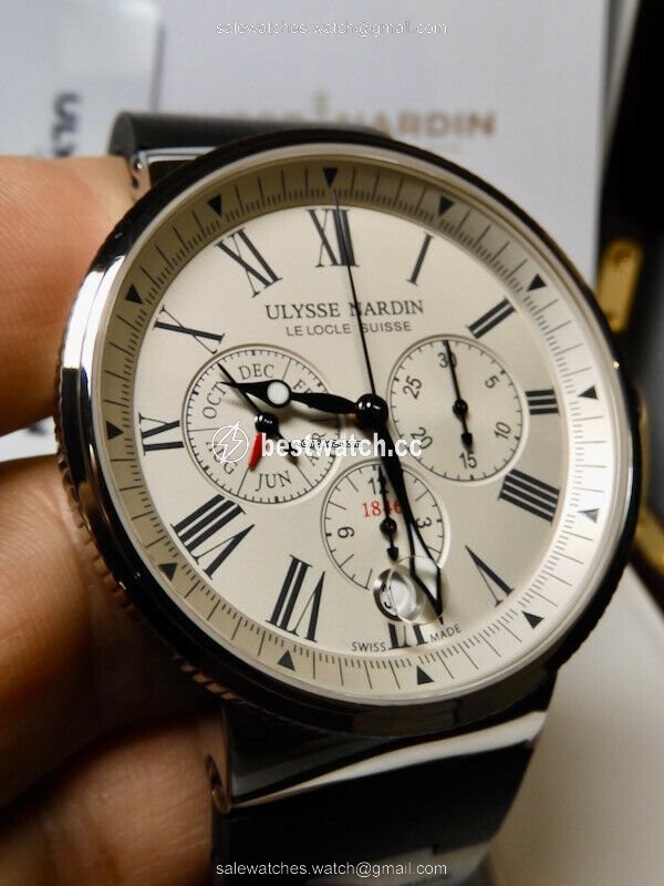 Ulysse Nardin Marine Chronograph Automatic Steel 1533-150 40