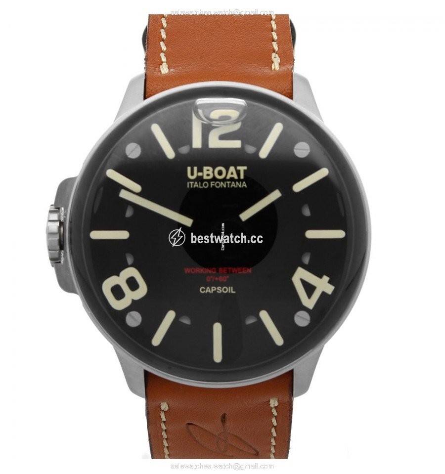 U-Boat Quartz Steel 8110