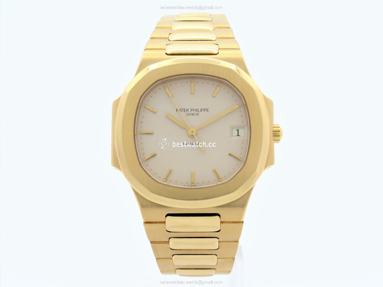 Patek Philippe Nautilus Mens watch Unisex Quartz Yellow gold 3900 1J