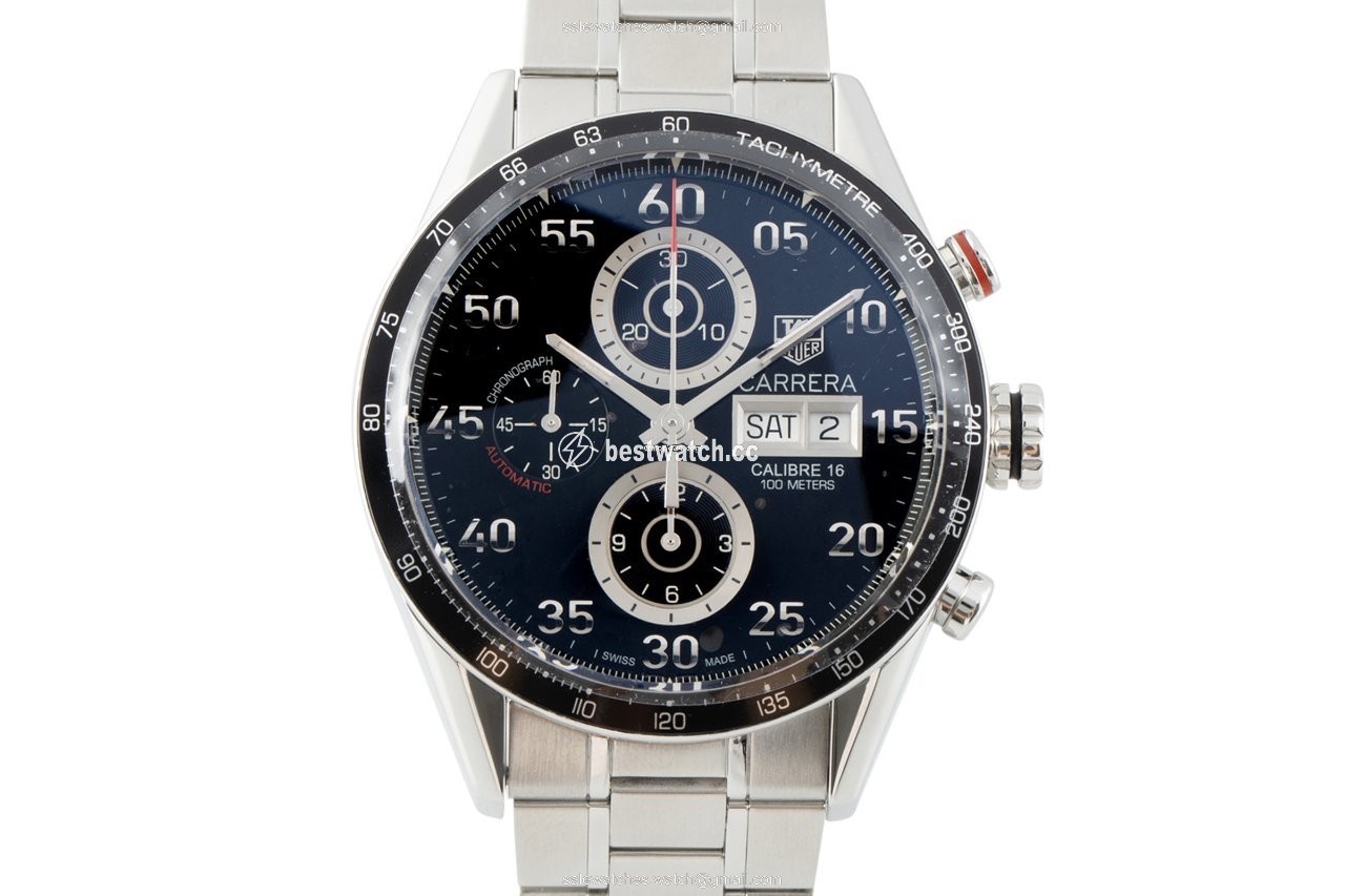 TAG Heuer Carrera Calibre 16 Mens watch Unisex Automatic Steel CV2A10