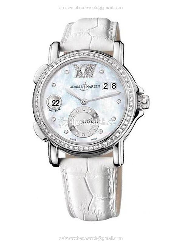 Ulysse Nardin Dual Time Womens watch Automatic Steel 243-22B 391