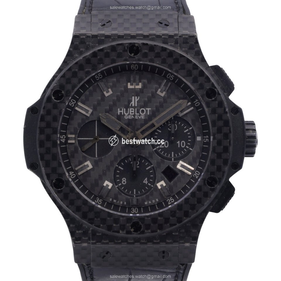 Hublot Big Bang 44 mm Mens watch Unisex Automatic Carbon 301.QX.1740.GR
