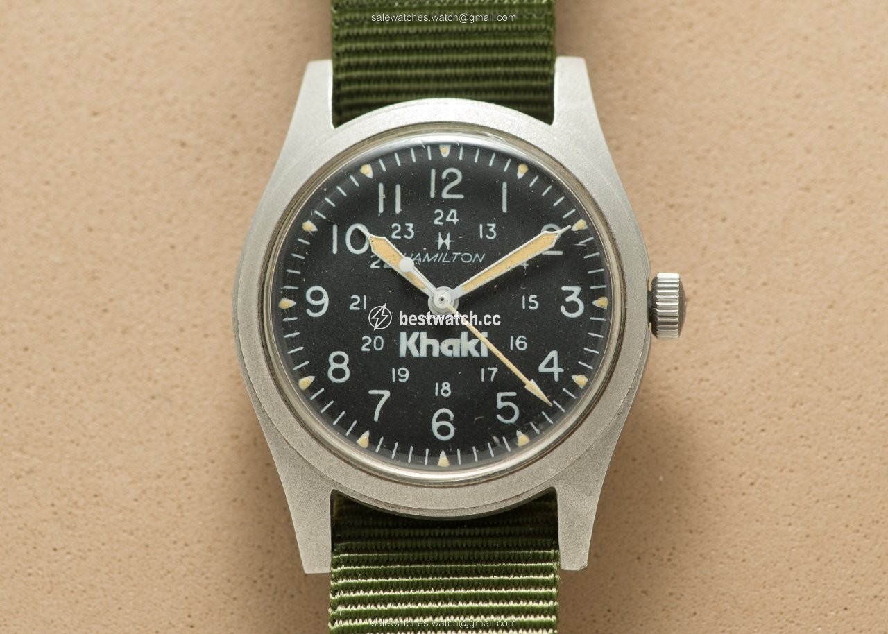 Hamilton Khaki Field Mens watch Unisex Manual winding Steel 921980