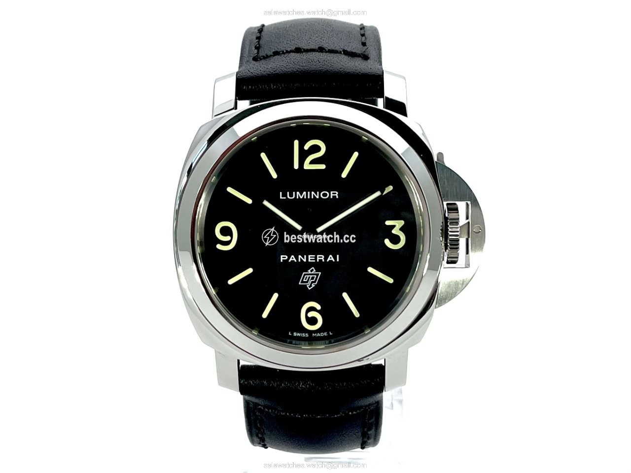 Panerai Luminor Base Logo Mens watch Unisex Manual winding Steel PAM01000  PAM1000
