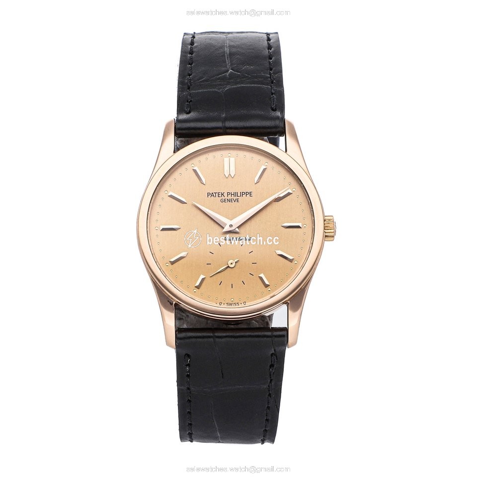 Patek Philippe Calatrava Mens watch Unisex Manual winding Rose gold 3796R