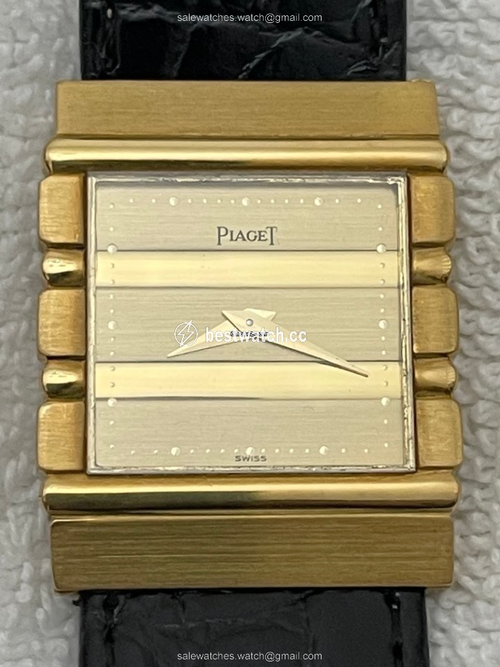 Piaget Polo Mens watch Unisex Quartz Yellow gold 7131 C 701
