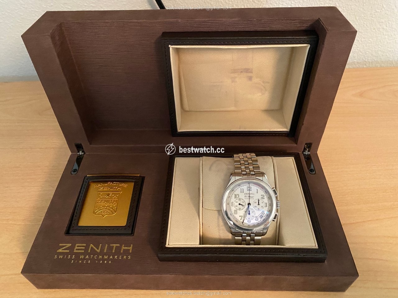 Zenith El Primero Mens watch Unisex Automatic Steel 03.0510.400