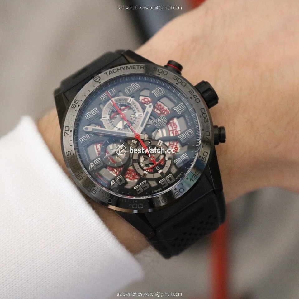 TAG Heuer Carrera Mens watch Unisex Automatic Ceramic CAR201E RTW9269