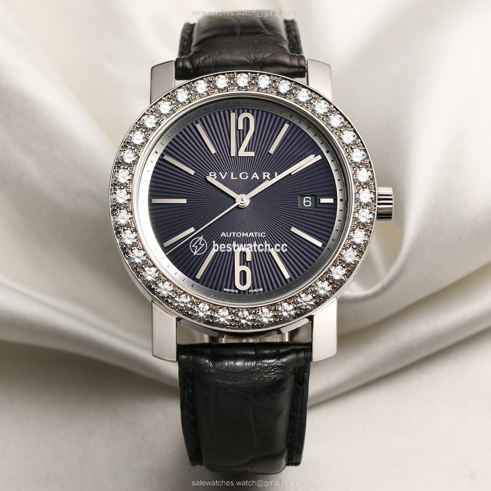 Bulgari Bulgari Mens watch Unisex Automatic White gold BB W 42 GL AUTO