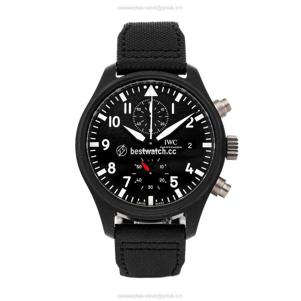IWC Pilot Chronograph Top Gun Mens watch Unisex Automatic Ceramic IW3890-01