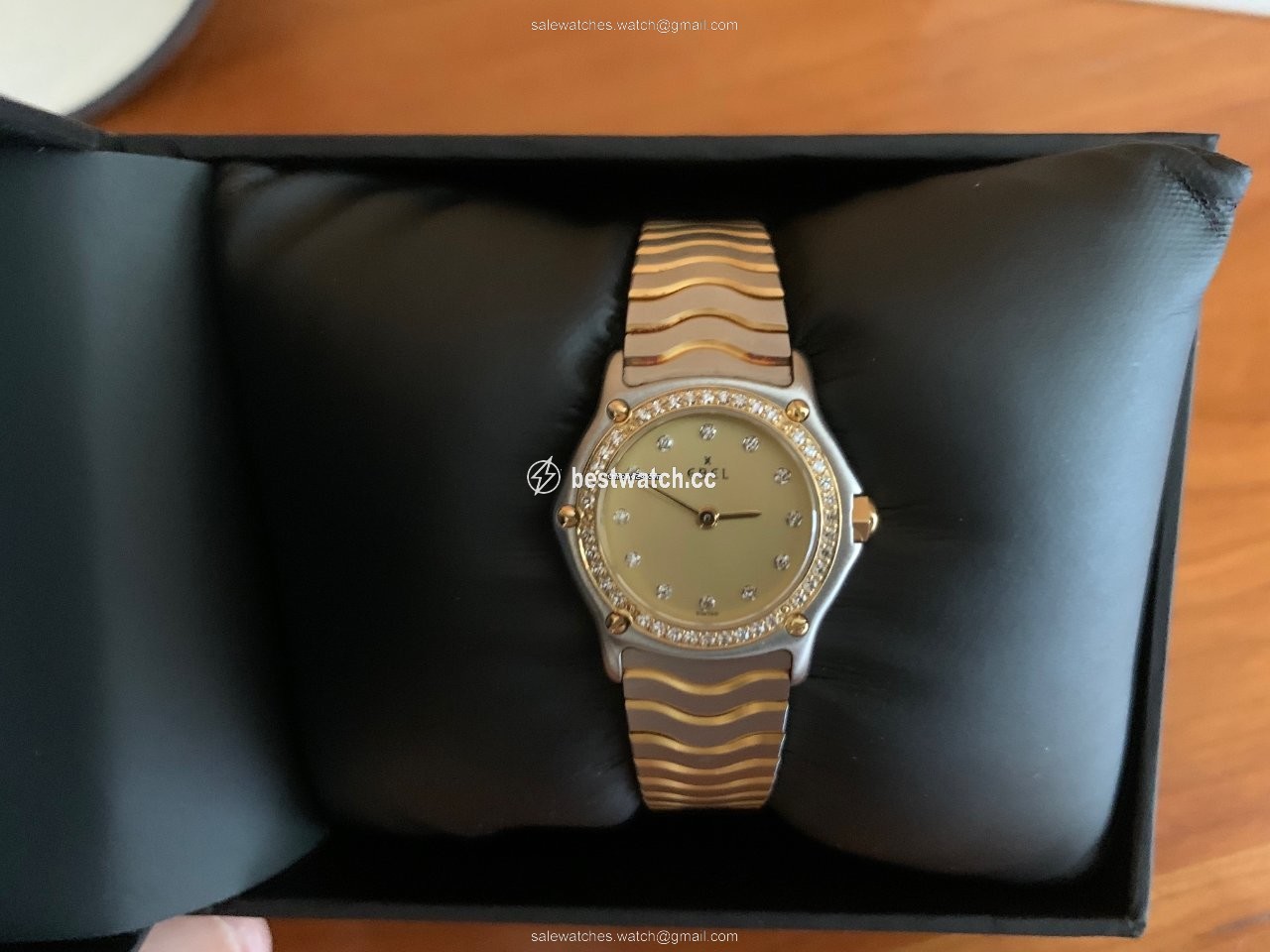 Ebel Classic Womens watch Automatic Gold Steel 166902-X