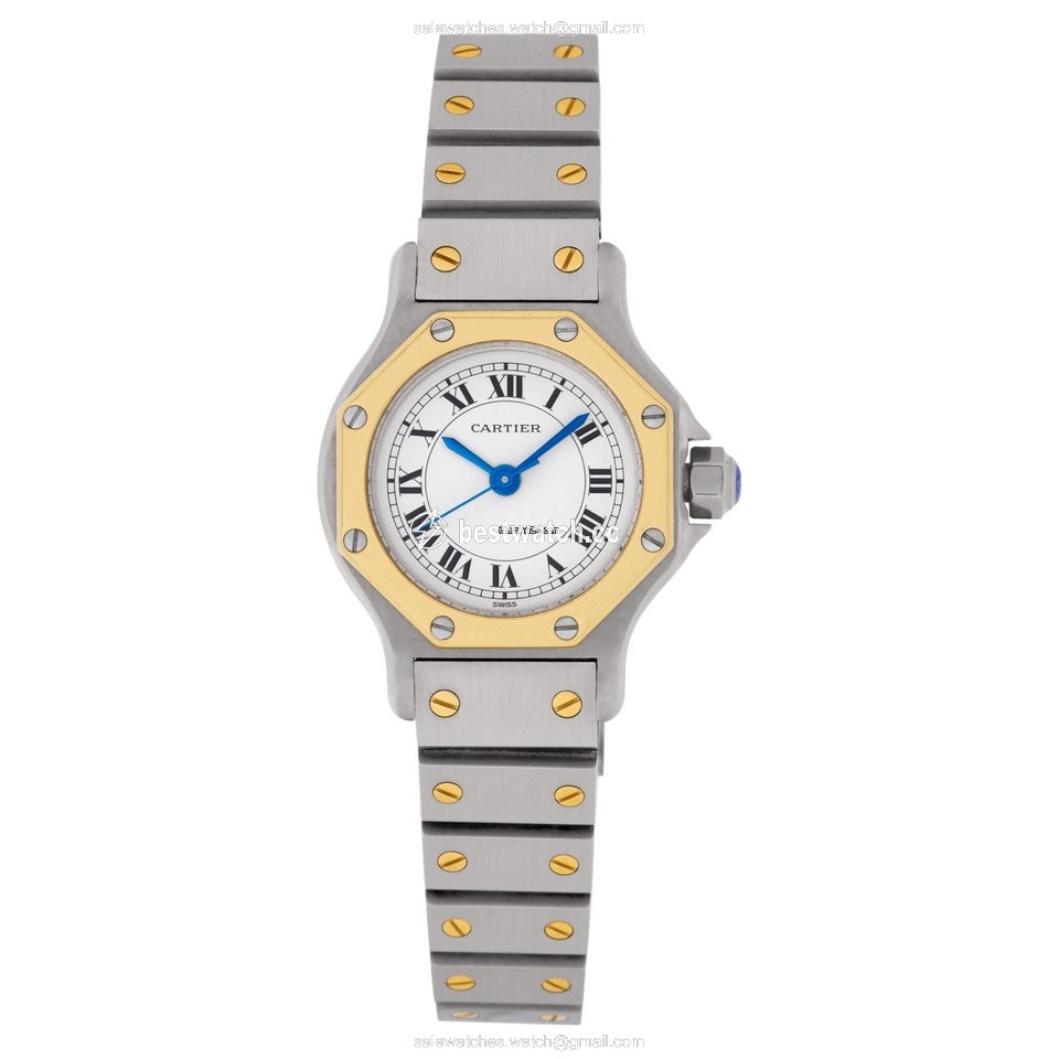 Cartier Santos Womens watch Automatic Steel AC 980GR