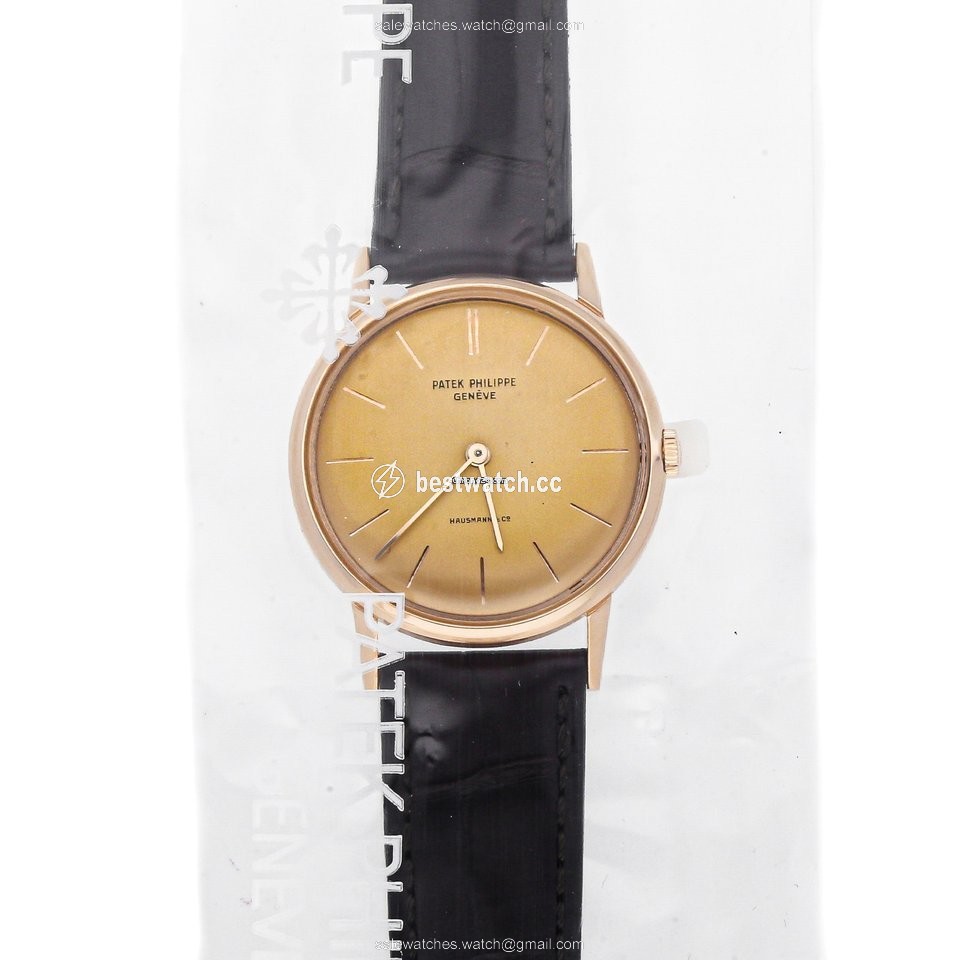 Patek Philippe Calatrava Mens watch Unisex Manual winding Rose gold 3416R