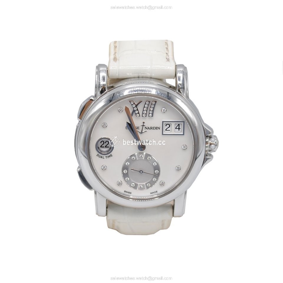 Ulysse Nardin Dual Time Womens watch Automatic Steel 243-22 391