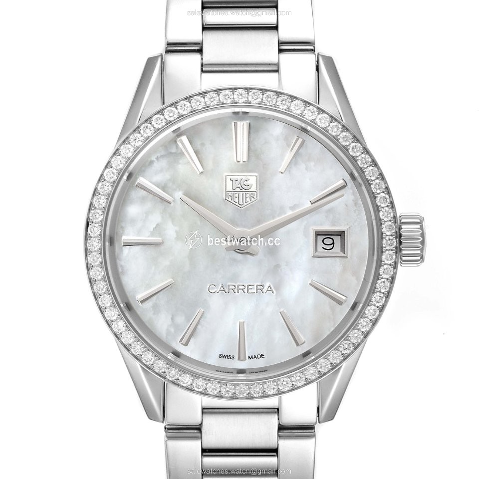 TAG Heuer Carrera Lady Womens watch Quartz Steel WAR1315.BA0778