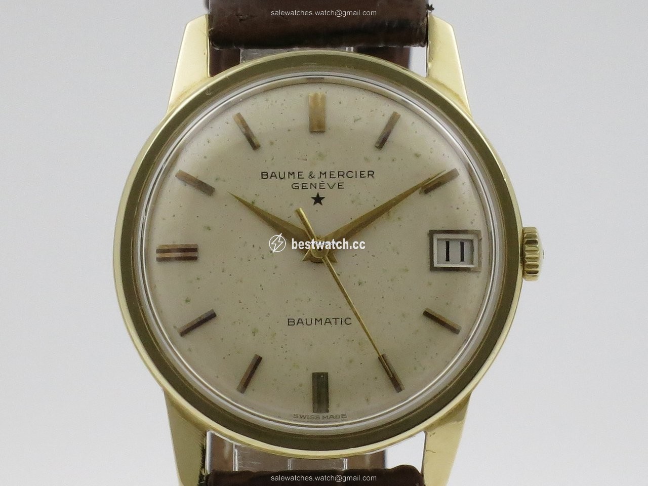 Baume & Mercier Mens watch Unisex Automatic Yellow gold 3178