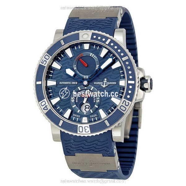 Ulysse Nardin Maxi Marine Diver Mens watch Unisex Automatic Titanium 263-90-3 93