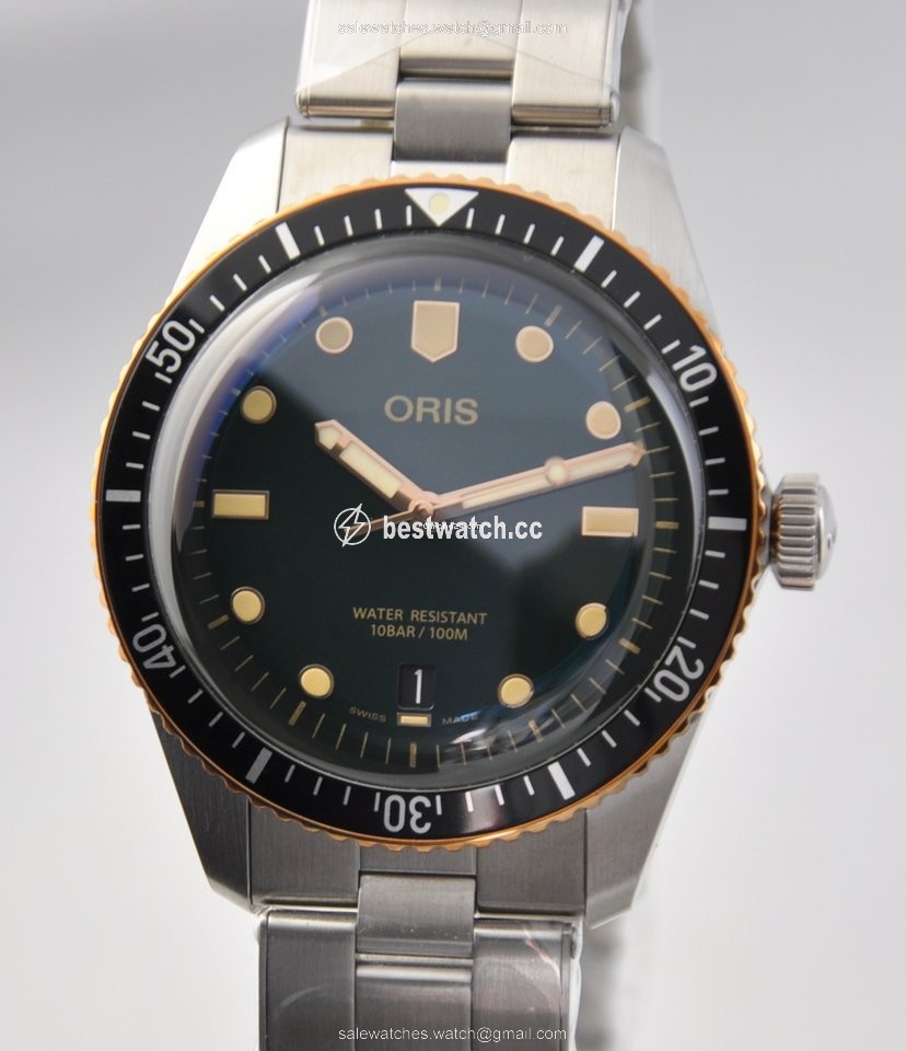 Oris Divers Sixty Five Mens watch Unisex Automatic Steel 01 733 7707 4357-07 8 20 18