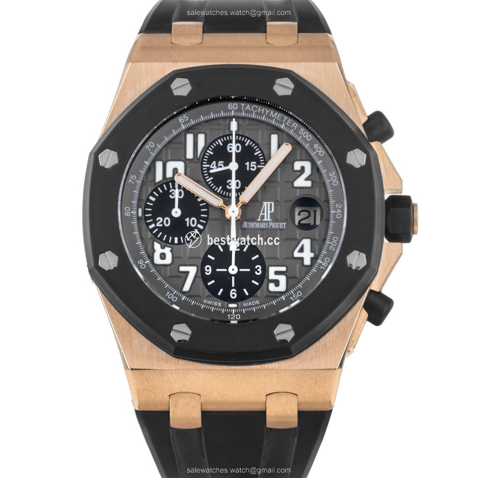 Audemars Piguet Royal Oak Offshore Chronograph Mens watch Unisex Automatic Rose gold 25940OK.OO.D002CA.02